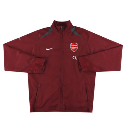 2005-06 Arsenal Nike Track Jacket L - ARSENAL / Mint / Large