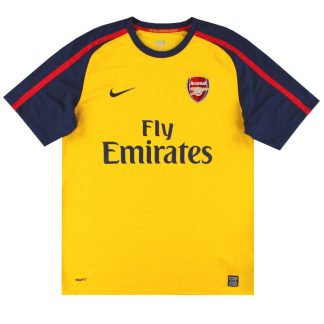 2008-09 Arsenal Nike Away Shirt L - Arsenal / Excellent / Large