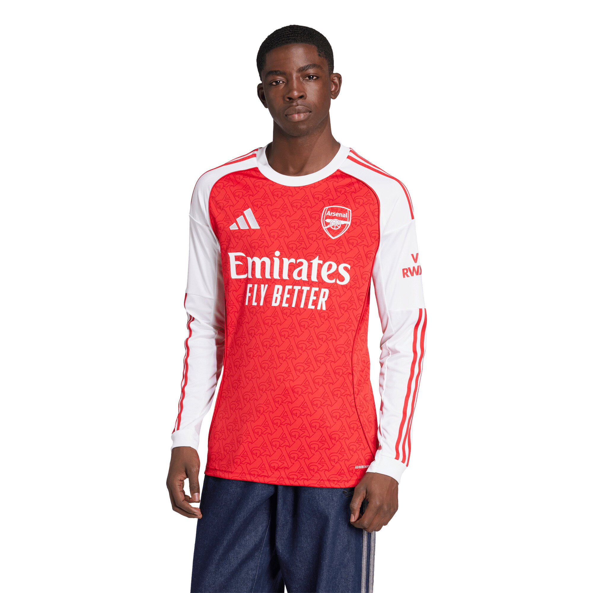 Arsenal adidas Home Shirt 2025-26 - Long Sleeve