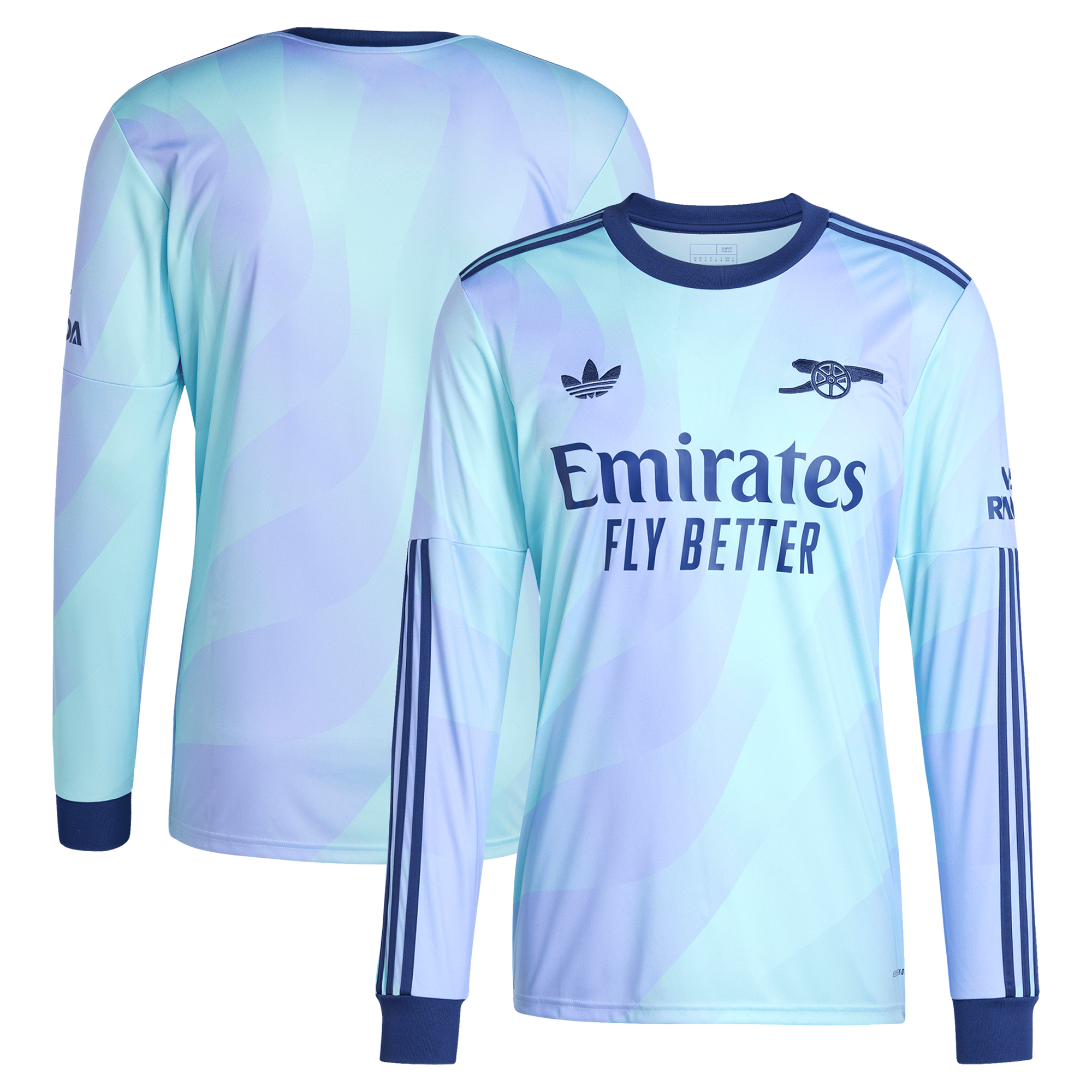Arsenal adidas Third Shirt 2024-25 - Long Sleeve