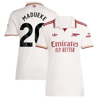 Arsenal adidas Third Shirt 2025-26 - Womens with Madueke 20 printing