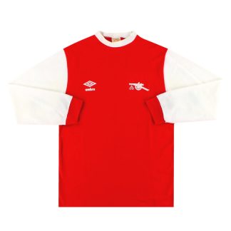 1978-81 Arsenal Umbro Home Shirt L/S Y - Arsenal / Excellent / Youth