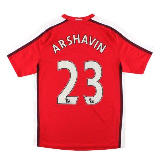 2008-10 Arsenal Nike Home Shirt Arshavin #23 L - Arsenal / Excellent / Large
