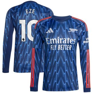 Arsenal adidas Away Shirt 2025-26 - Long Sleeve with Eze 10 printing
