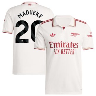 Arsenal adidas Third Authentic Shirt 2025-26 with Madueke 20 printing