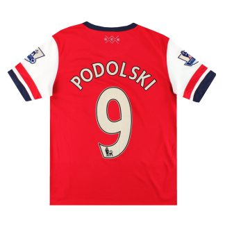 2012-14 Arsenal Nike Home Shirt Podolski #9 XL.Boys - Arsenal / Excellent / XL.Boys