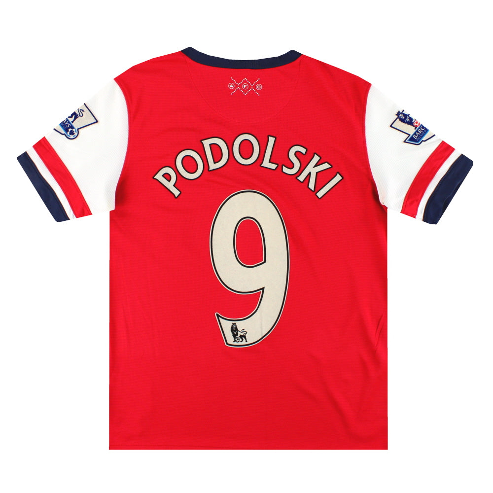 2012-14 Arsenal Nike Home Shirt Podolski #9 XL.Boys - Arsenal / Excellent / XL.Boys