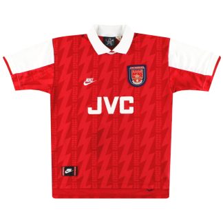 1994-96 Arsenal Nike Home Shirt L - Arsenal / Very good / Large