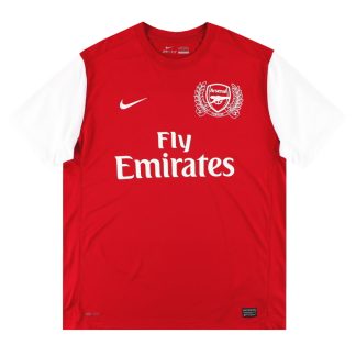 2011-12 Arsenal Nike '125th Anniversary' Home Shirt M - Arsenal / Excellent / Medium