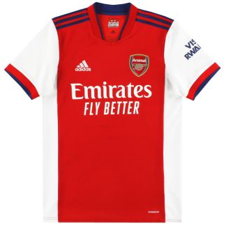2021-22 Arsenal adidas Home Shirt *Mint* L - Arsenal / Mint / Large