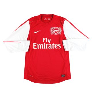 2011-12 Arsenal Nike Player Issue '125th Anniversary' Home Shirt L/S L - Arsenal / Excellent / Large