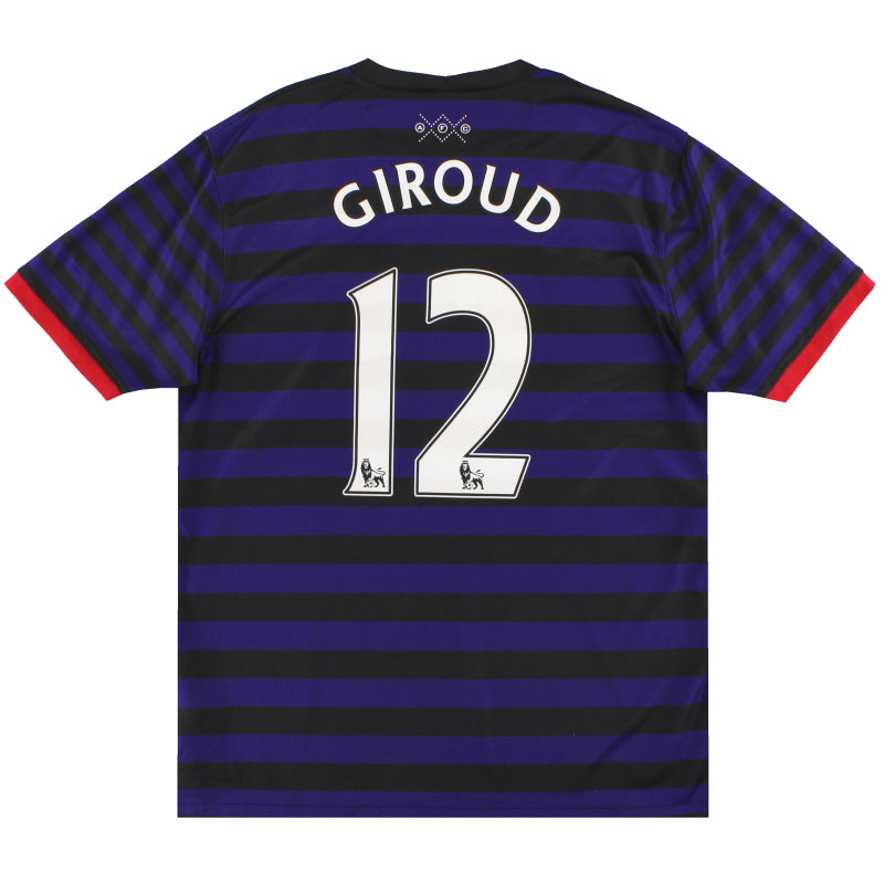 2012-13 Arsenal Nike Away Shirt Giroud #12 L - Arsenal / Excellent / Large
