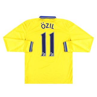 2013-14 Arsenal Nike Away Shirt Ozil #11 L/S *Mint* L - Arsenal / Mint / Large