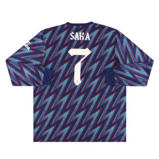 2021-22 Arsenal adidas Third Shirt Saka #7 L/S XXL - Arsenal / Excellent / XXL