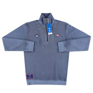 2024-25 Arsenal adidas Originals Terrace Icons 1/2 Zip Top *w/tags* - Arsenal / w/tags / Small