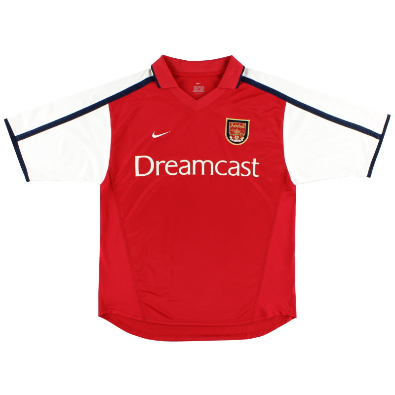 2000-02 Arsenal Nike Home Shirt L - Arsenal / Excellent / Large