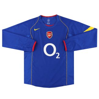 2004-06 Arsenal Nike Away Shirt L/S *Mint* L - Arsenal / Mint / Large