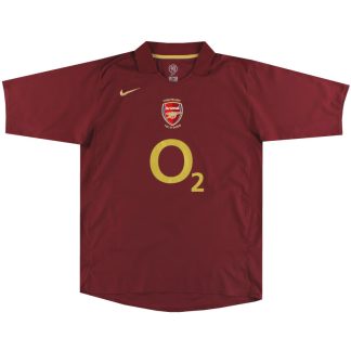 2005-06 Arsenal Nike Commemorative Highbury Home Shirt *Mint* XL - Arsenal / Mint / XL