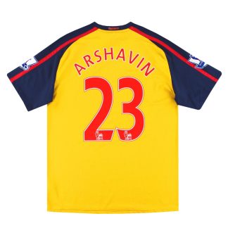 2008-09 Arsenal Nike Away Shirt Arshavin #23 L - Arsenal / Excellent / Large