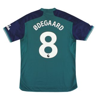 2023-24 Arsenal adidas Third Shirt Odegaard #8 L - Arsenal / Excellent / Large