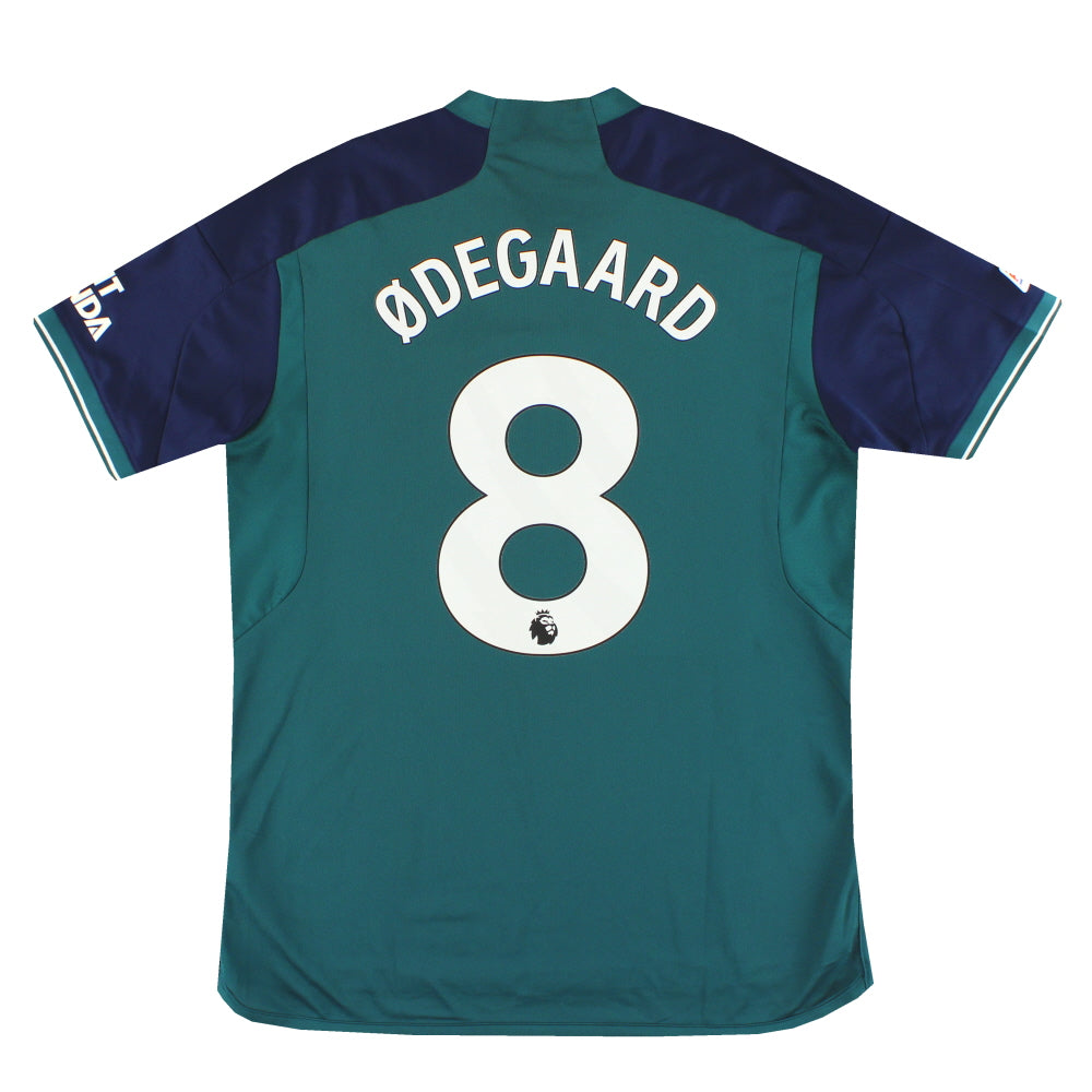 2023-24 Arsenal adidas Third Shirt Odegaard #8 L - Arsenal / Excellent / Large