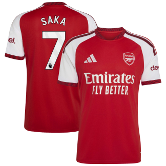 Arsenal adidas Home Shirt 2026-27 with Saka 7 printing