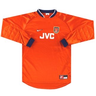 1997-98 Arsenal Nike Goalkeeper Shirt XL.Boys - Arsenal / Excellent / XL Boys