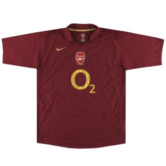 2005-06 Arsenal Nike Commemorative Highbury Home Shirt M - Arsenal / Excellent / Medium
