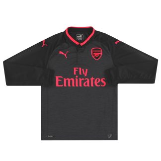 2017-18 Arsenal Puma Third Shirt L/S S - Arsenal / Excellent / Small