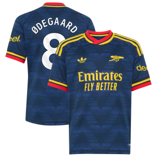 Arsenal adidas Away Shirt 2026-27 - Kids with Ødegaard 8 printing