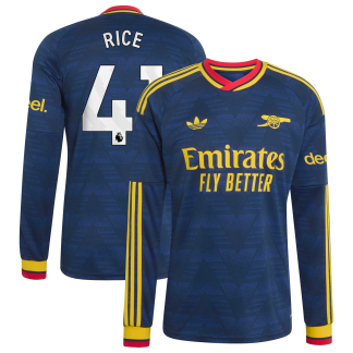 Arsenal adidas Away Shirt 2026-27 - Long Sleeve with Rice 41 printing