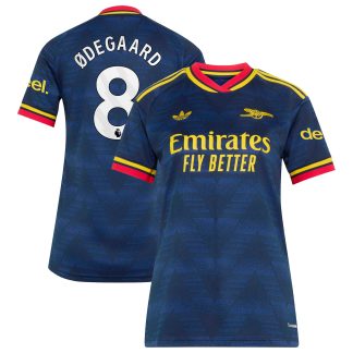Arsenal adidas Away Shirt 2026-27 - Womens with Ødegaard 8 printing