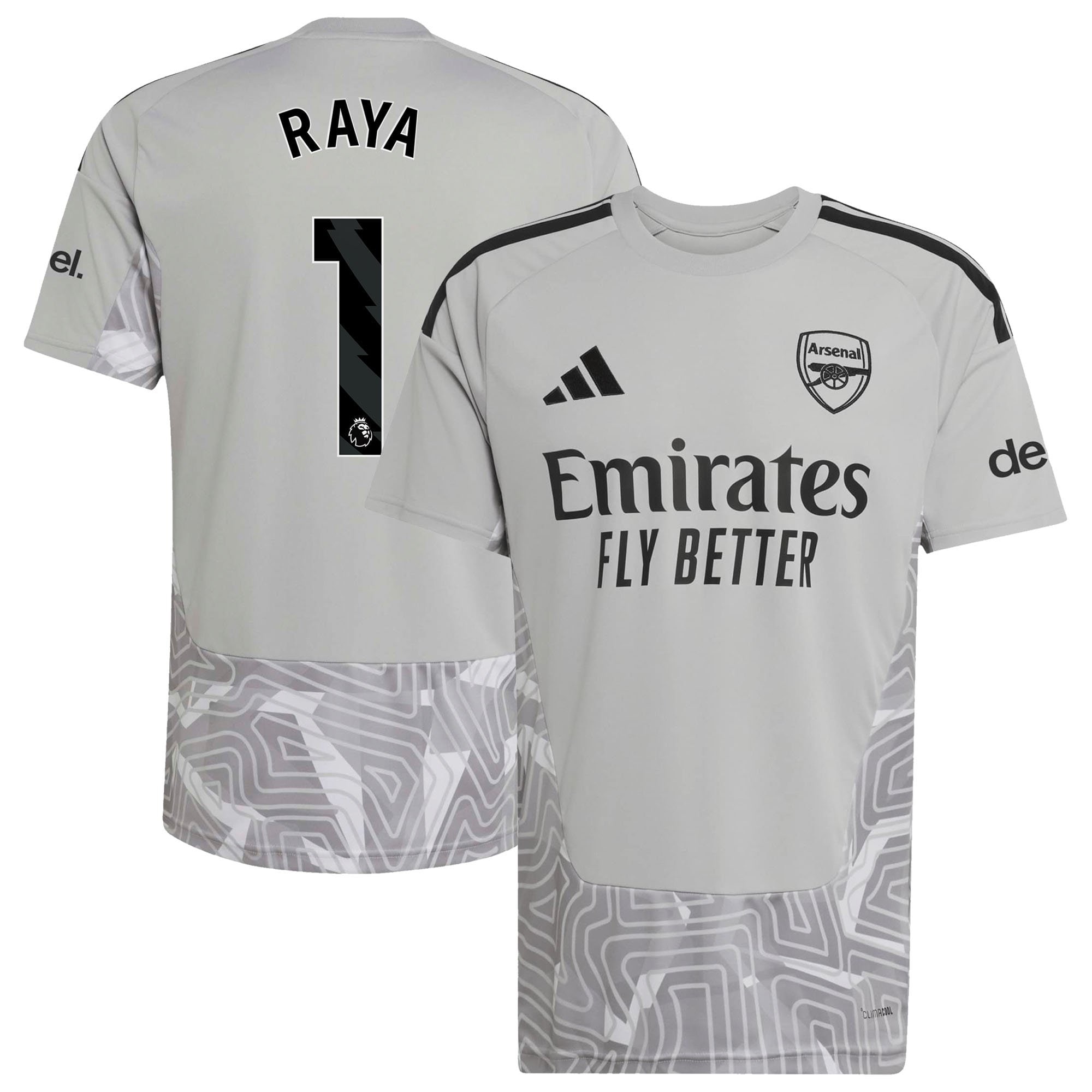 Arsenal adidas Home Goalkeeper Shirt 2026-27 with Raya 1 printing