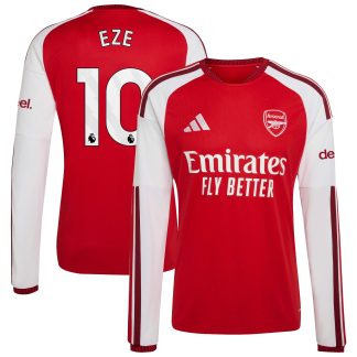 Arsenal adidas Home Shirt 2026-27 - Long Sleeve with Eze 10 printing