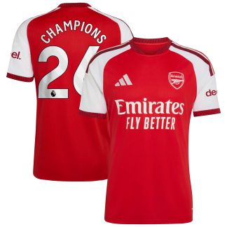 Arsenal adidas Home Shirt 2026-27 with Champions 26 printing