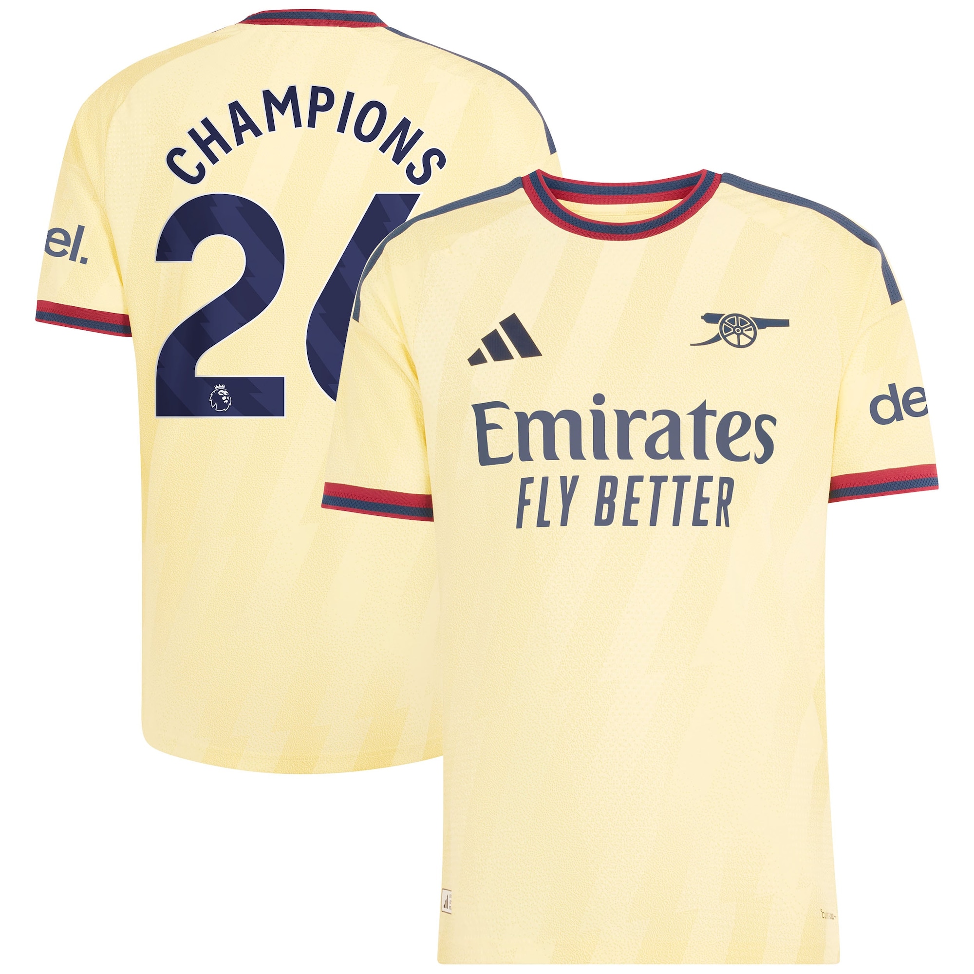 Arsenal adidas Third Authentic Shirt 2026-27 with Champions 26 printing