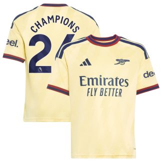 Arsenal adidas Third Shirt 2026-27 - Kids with Champions 26 printing