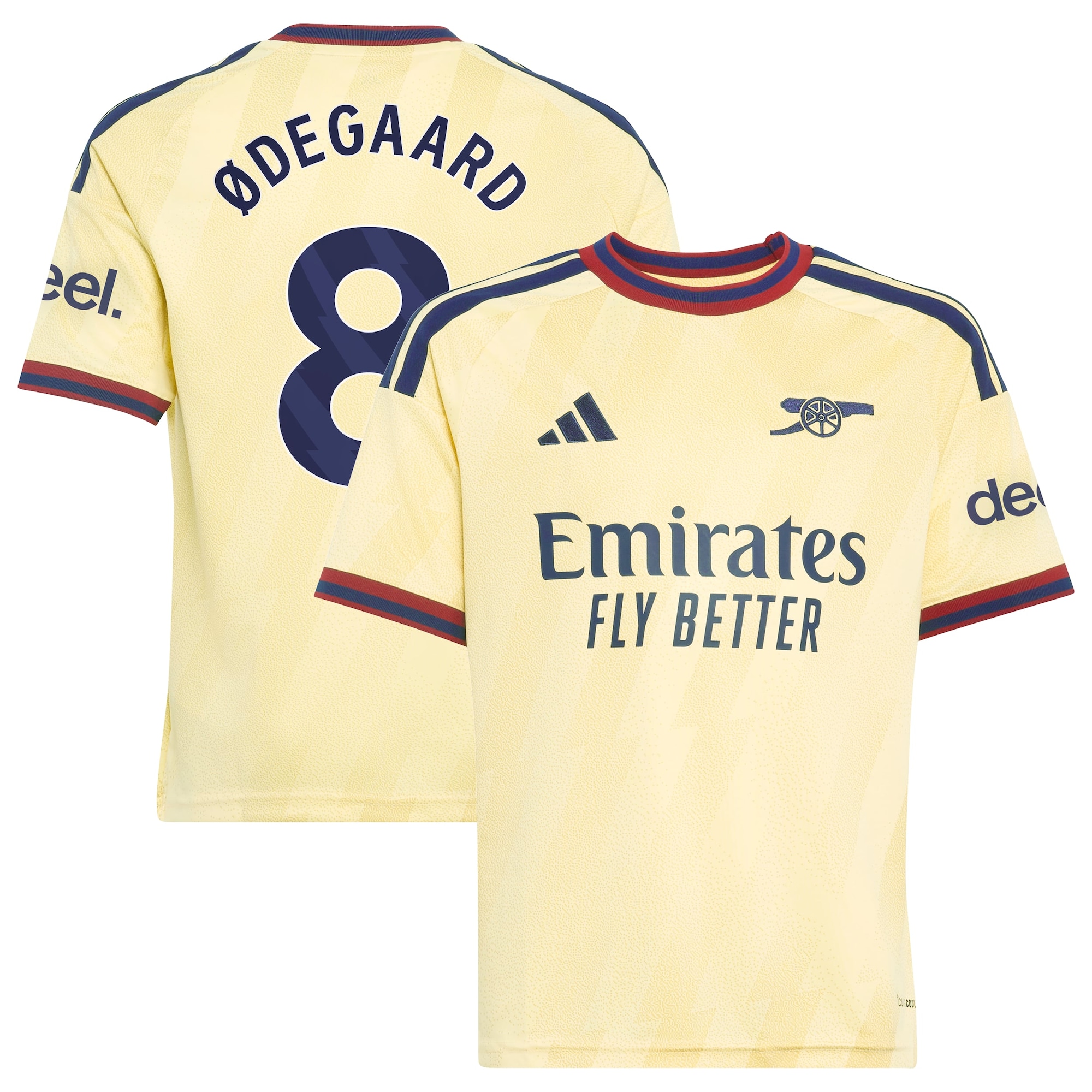 Arsenal adidas Third Shirt 2026-27 - Kids with Ødegaard 8 printing