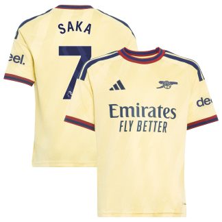 Arsenal adidas Third Shirt 2026-27 - Kids with Saka 7 printing