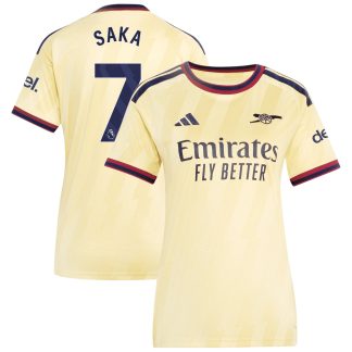 Arsenal adidas Third Shirt 2026-27 - Womens with Saka 7 printing