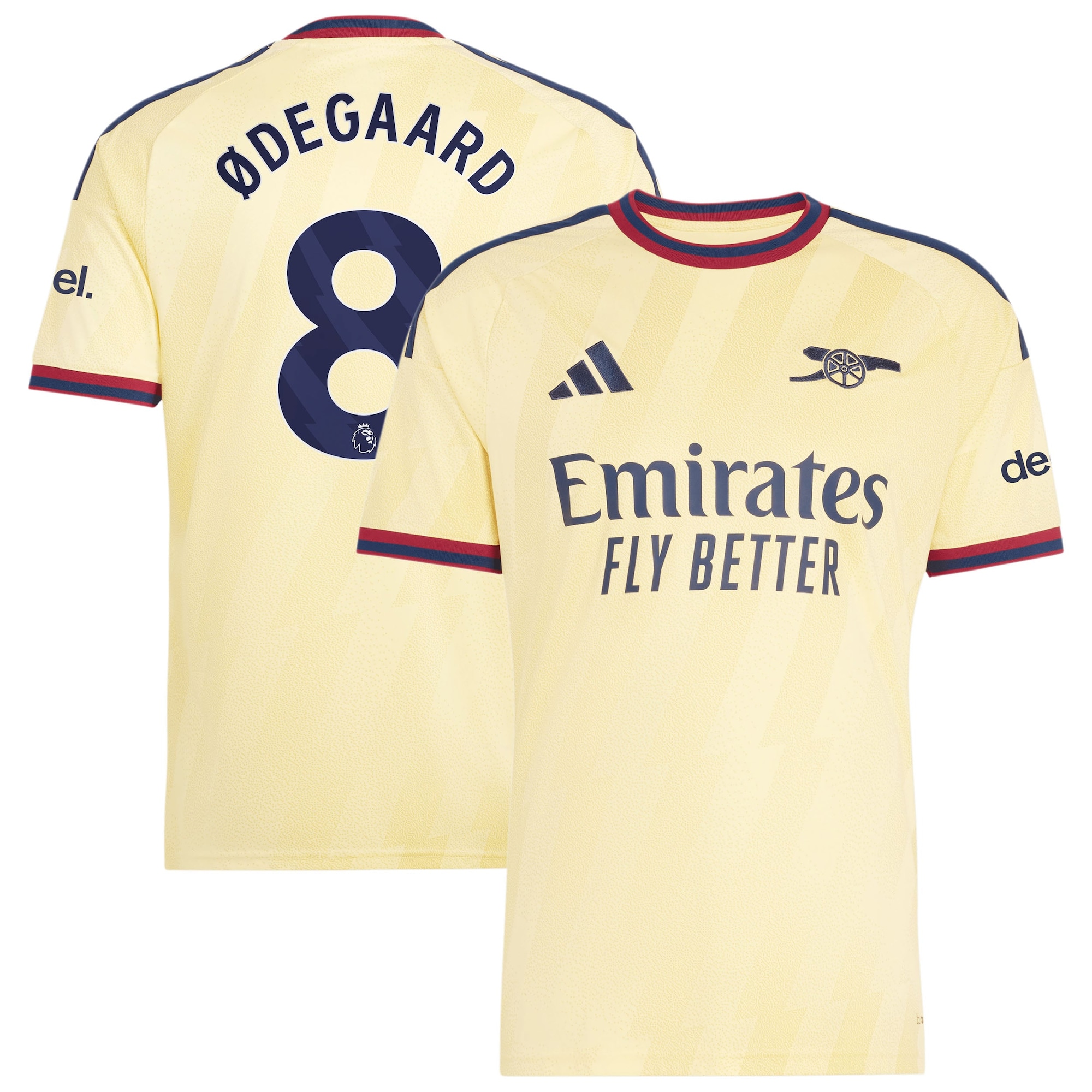 Arsenal adidas Third Shirt 2026-27 with Ødegaard 8 printing