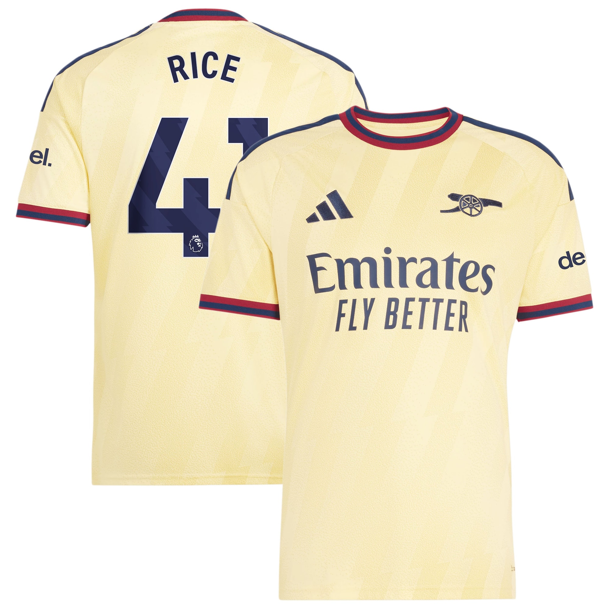 Arsenal adidas Third Shirt 2026-27 with Rice 41 printing
