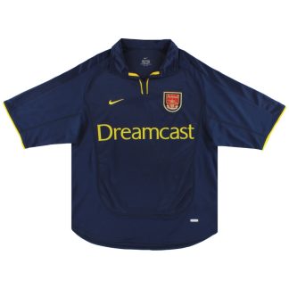 2000-02 Arsenal Nike European Shirt *Mint* XL - Arsenal / Mint / XL