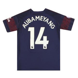 2018-19 Arsenal Puma Away Shirt Aubameyang #14 XXL.B - Arsenal / Excellent / XXL Boys