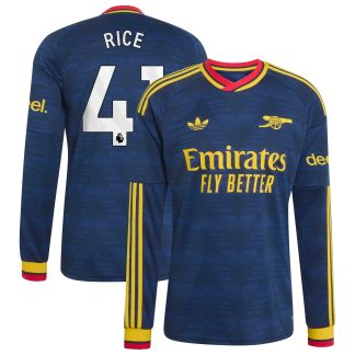 Arsenal adidas Away Shirt 2026-27 - Long Sleeve with Rice 41 printing