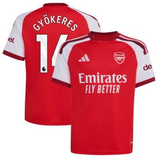 Arsenal adidas Home Shirt 2026-27 - Kids with Gyökeres 14 printing