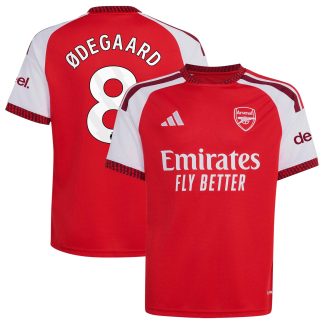 Arsenal adidas Home Shirt 2026-27 - Kids with Ødegaard 8 printing