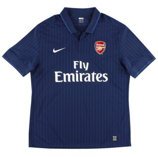 2009-10 Arsenal Nike Away Shirt - Arsenal / Excellent / XL