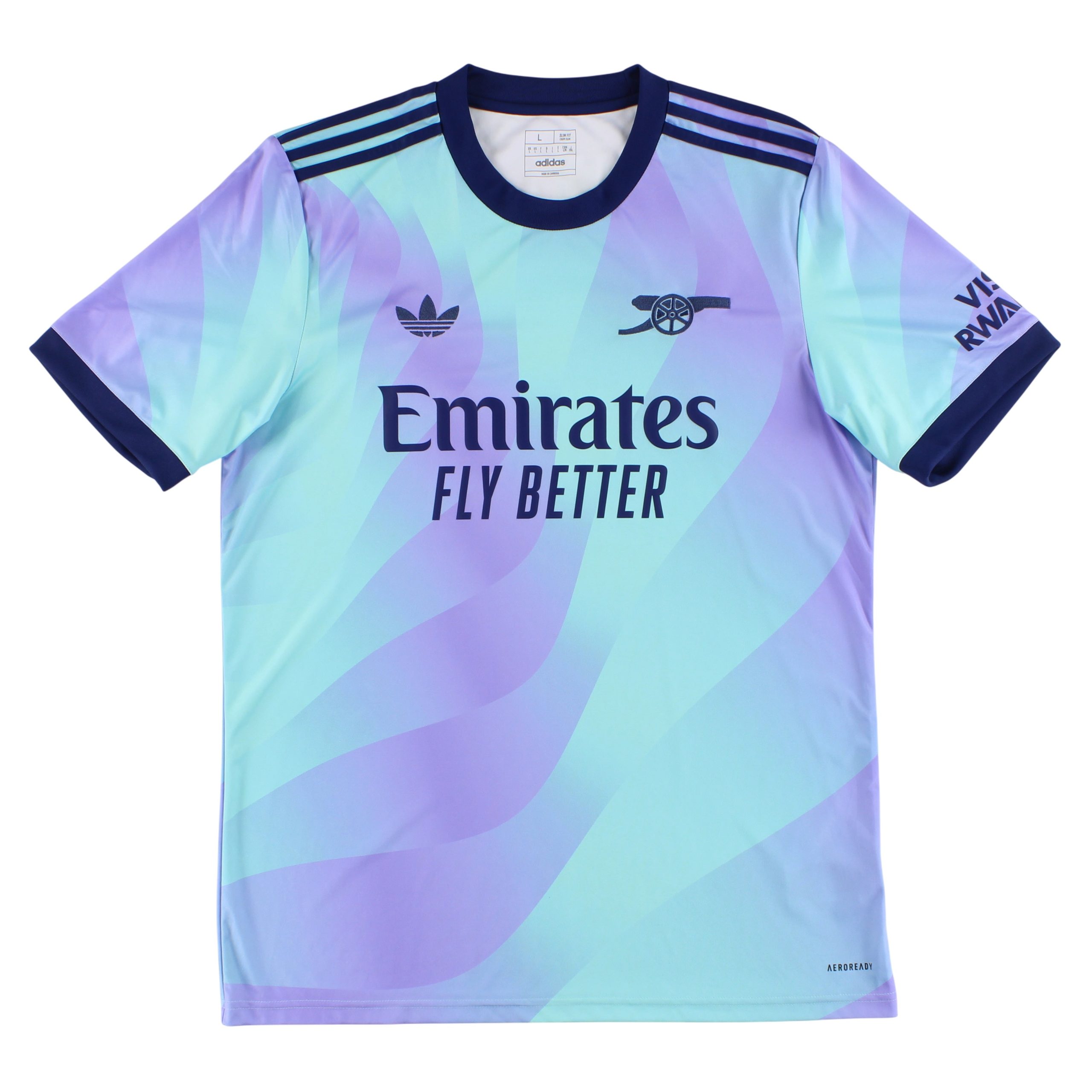 2024-25 Arsenal adidas Third Shirt L - Arsenal / Excellent / Large