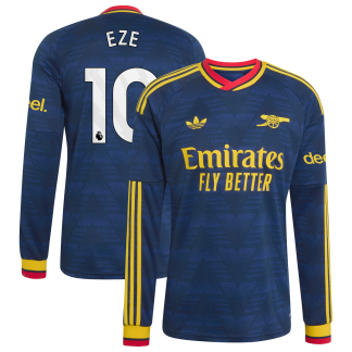 Arsenal adidas Away Shirt 2026-27 - Long Sleeve with Eze 10 printing